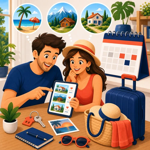 Location vacances août : réserver au bon moment sans subir la haute saison
